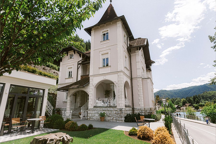 Charming boutique villa near Lake Bled, ideal for intimate weddings and luxury celebrations.